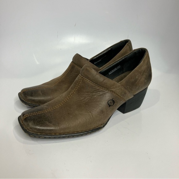 Born Kinney square toe ankle booties size 8 - Picture 4 of 8